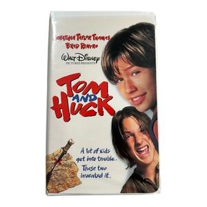 Tom‎ and Huck Disney VHS Movie Jonathan Taylor Thomas Brad Renfro 1995